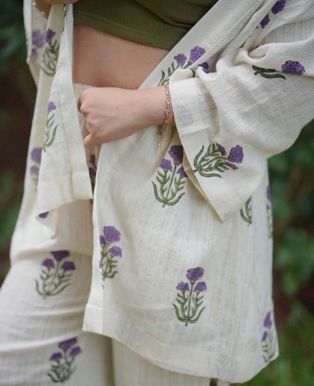 Purple Blossom Jacket