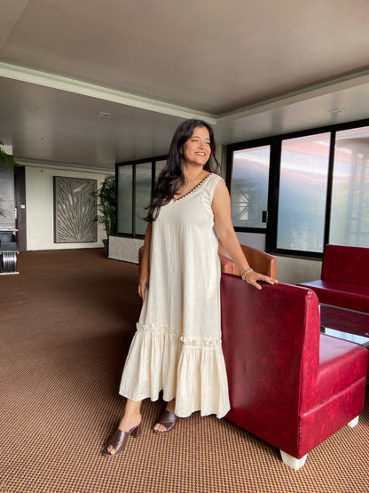 Oat Meadow Long Dress