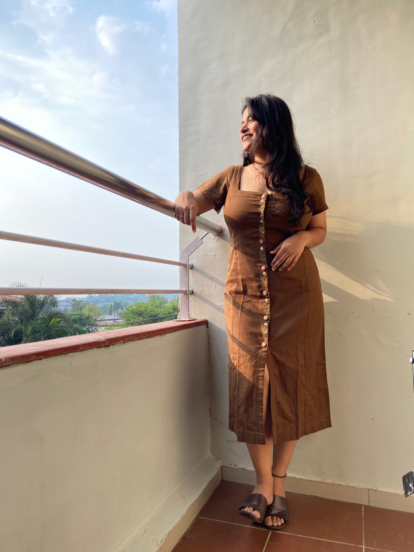 Dune Breeze Midi Dress