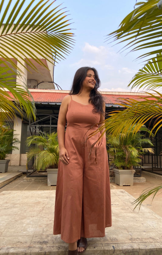 Almond Aura Jumpsuit