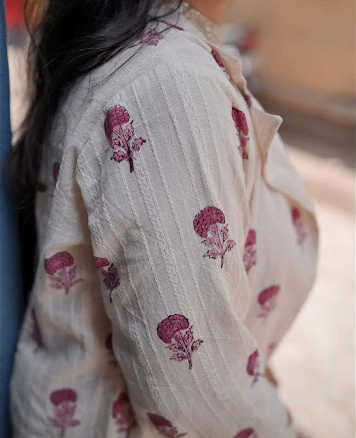 Pink Blossom Blazer Jacket
