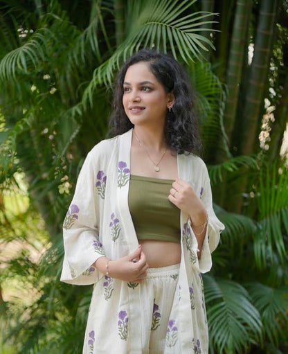 Purple Blossom Jacket