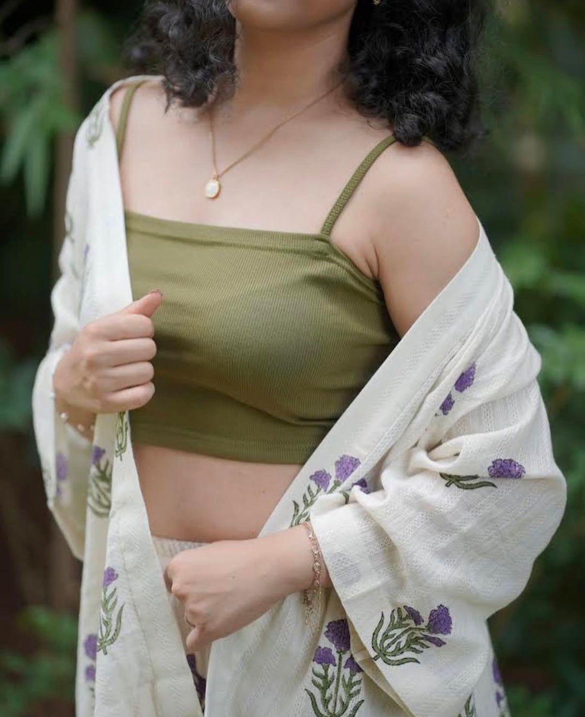 Purple Blossom Jacket