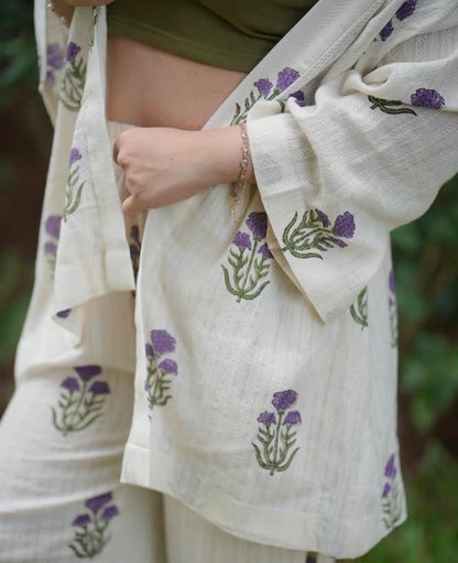 Purple Blossom Jacket